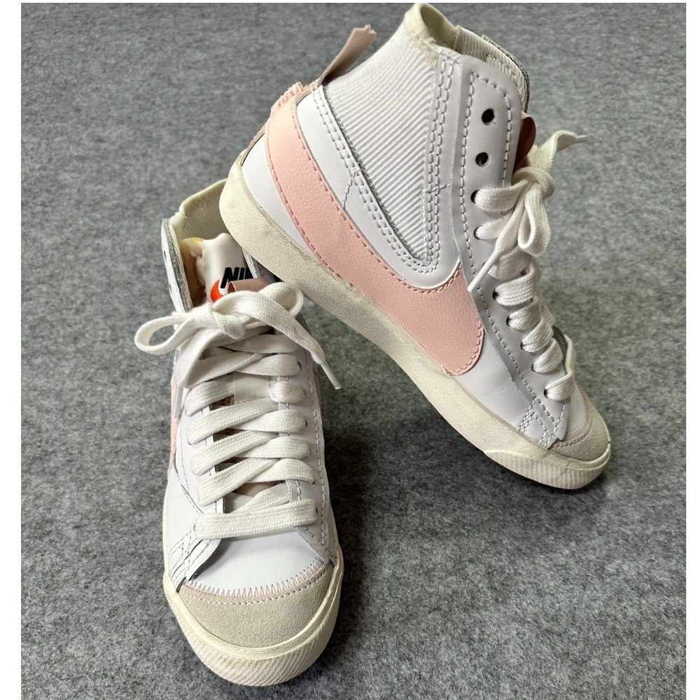 Nike Blazer Mid '77 Jumbo DQ1471-101 Womens US 9 Sneakers White Atmosphere Shoes